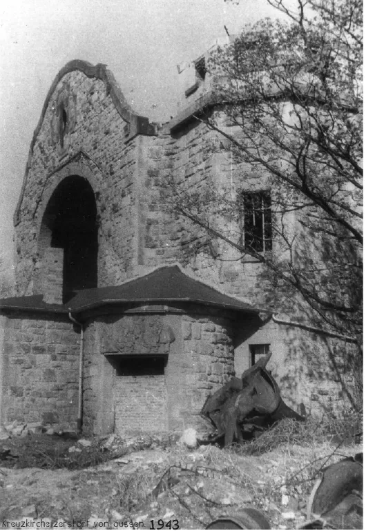 Kreuzkirche, 1943